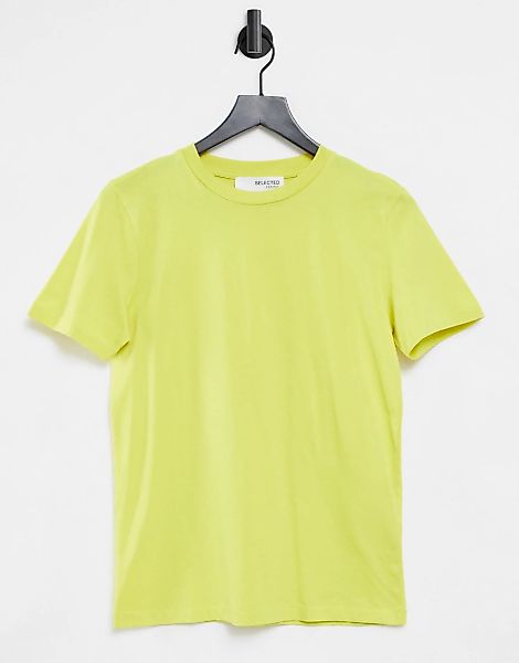 Selected Femme – T-Shirt in Grün günstig online kaufen