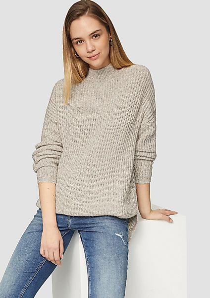 QS Longpullover Strickpullover Weicher Strickpullover mit günstig online kaufen