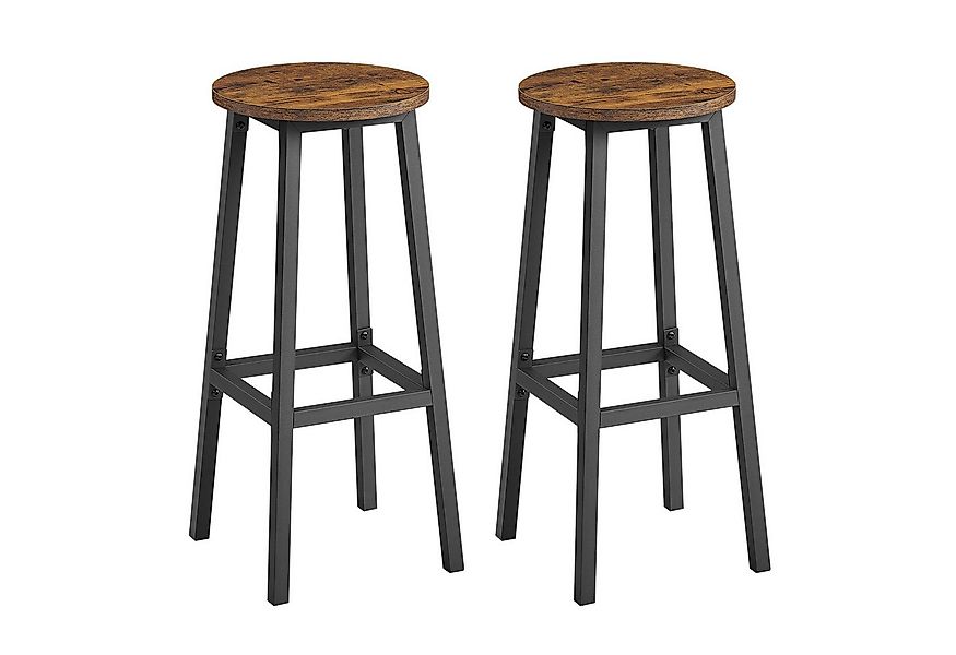 VASAGLE Barhocker Barstühle (Set, 2 St), Barhocker, 2er Set, Barstühle, 65c günstig online kaufen