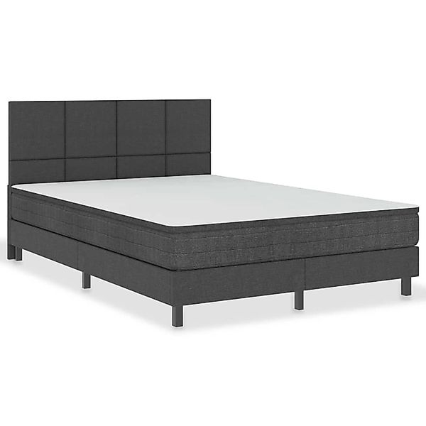Boxspringbett Dunkelgrau Stoff 180x200 Cm günstig online kaufen