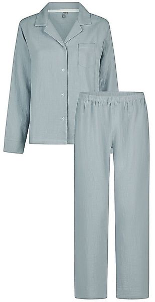 By Louise Schlafanzug Cosy Lounge (Set, 2 tlg., 2-teilig) Damen Pyjama lang günstig online kaufen