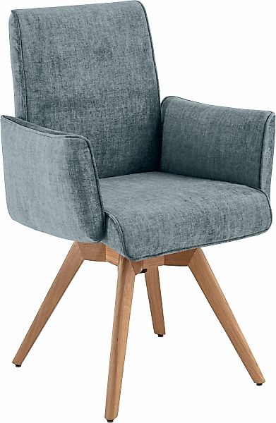 K+W Komfort & Wohnen Drehstuhl, Flachgewebe H2O 660, Armlehnenstuhll mit 36 günstig online kaufen