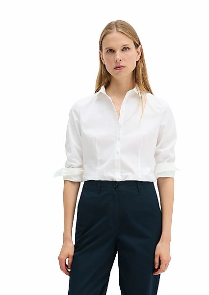 Marc OPolo Langarmbluse "in Stretch-Popeline-Qualität" günstig online kaufen