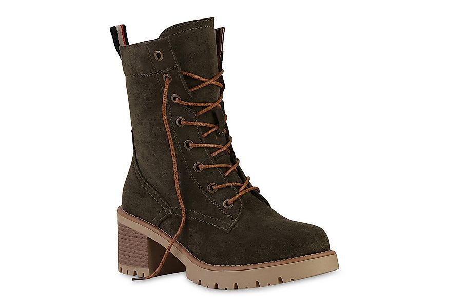 VAN HILL 841344 Schnürstiefelette Damen Leicht Gefütterte Schnürstiefelette günstig online kaufen