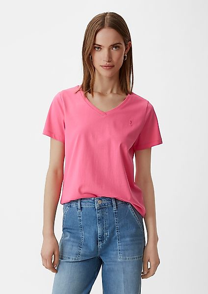 comma casual identity Kurzarmshirt T-Shirt mit günstig online kaufen
