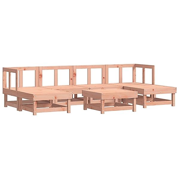 vidaXL 7-Tlg Garten-Lounge-Set Massivholz Douglasie 3186345 günstig online kaufen
