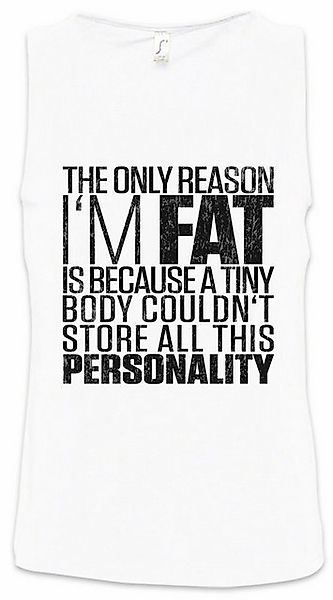 Urban Backwoods Tanktop The Only Reason I'm Fat Ärmelloses T-Shirt Dick Dic günstig online kaufen