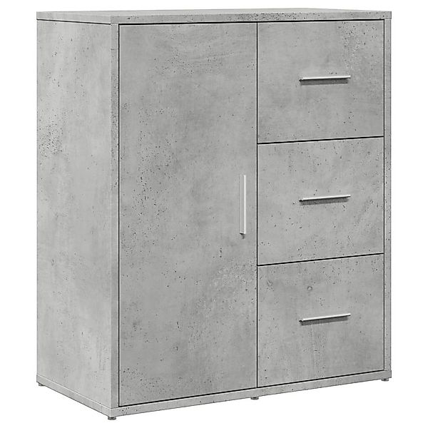 vidaXL Sideboard Sideboard Betongrau 60x31x70 cm günstig online kaufen