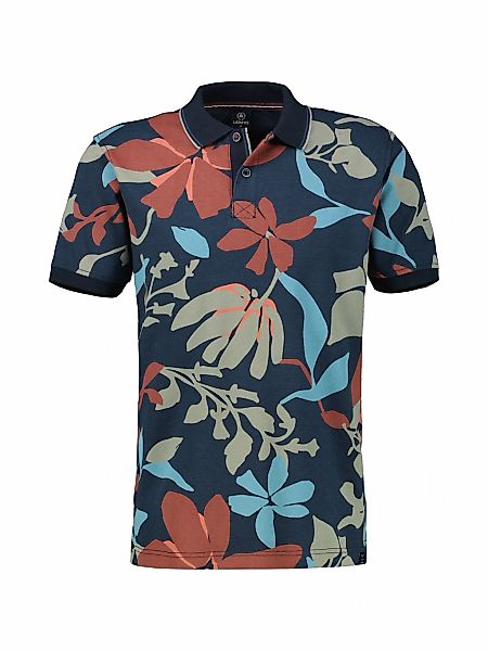 LERROS Poloshirt "LERROS Poloshirt, sommerlich-floral gemustert" günstig online kaufen