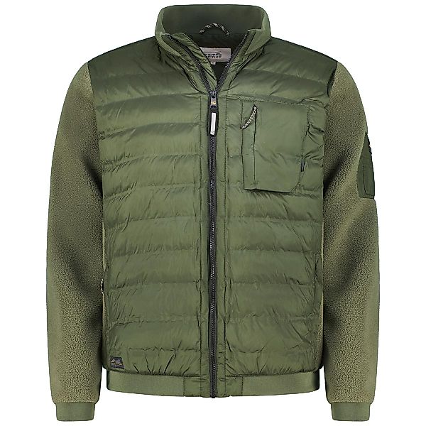 camel active Steppjacke im Materialmix Farbe oliv Größe: 66 günstig online kaufen