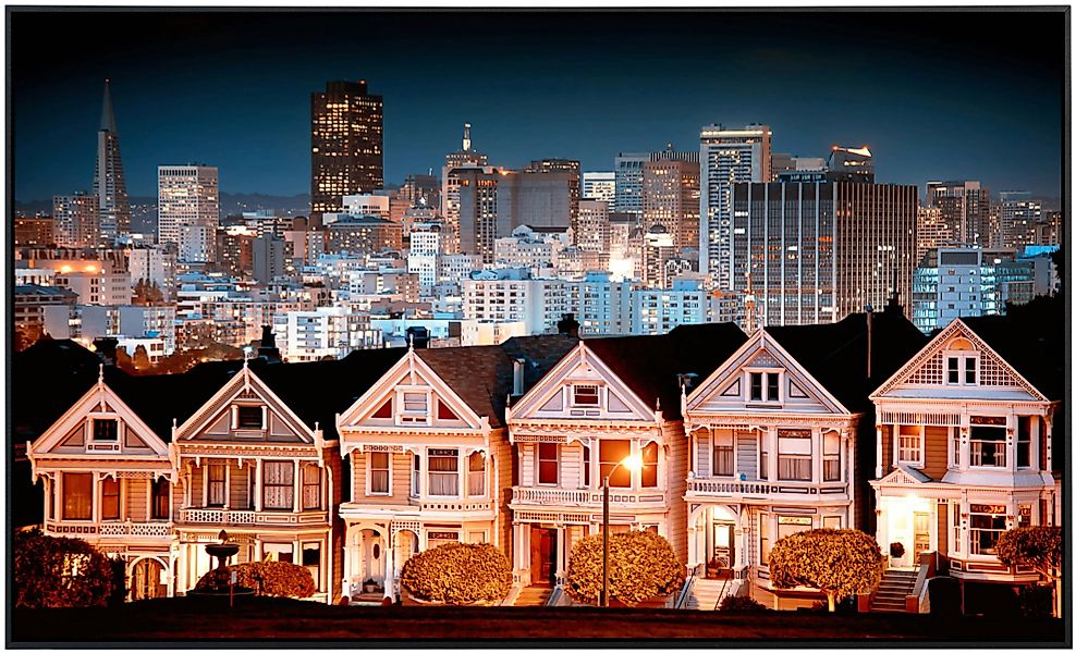 Papermoon Infrarotheizung »Stadtlandschaft in San Francisco«, sehr angenehm günstig online kaufen