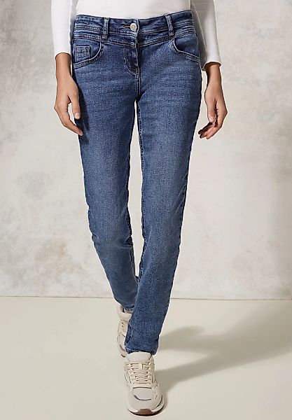 Cecil Slim-fit-Jeans, Middle Waist günstig online kaufen