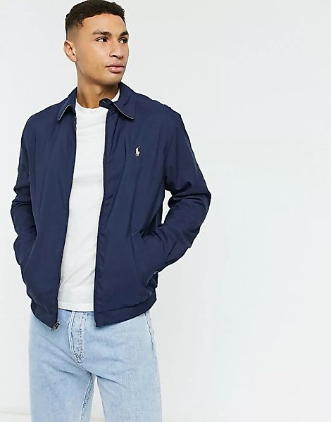 Polo Ralph Lauren – Harrington-Jacke in Marine-Navy günstig online kaufen
