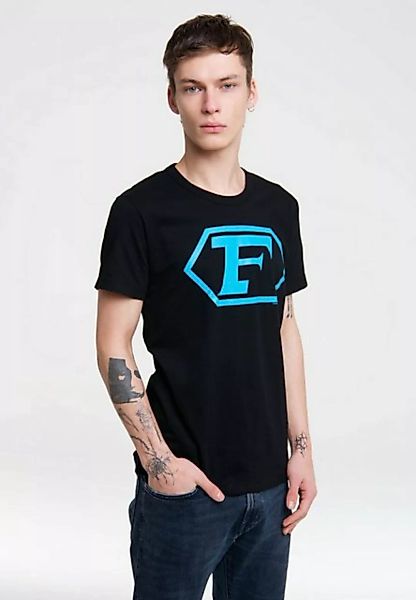 LOGOSHIRT T-Shirt Captain Future Logo mit tollem Frontdruck günstig online kaufen
