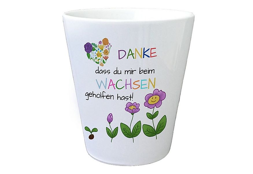 speecheese Blumentopf Danke dass du mir beim Wachsen geholfen hast Blumento günstig online kaufen