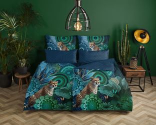 hip Wendebettwäsche "Nyah" 3 Stk. tlg. Satin, Reißverschluss, Wendeoptik, M günstig online kaufen