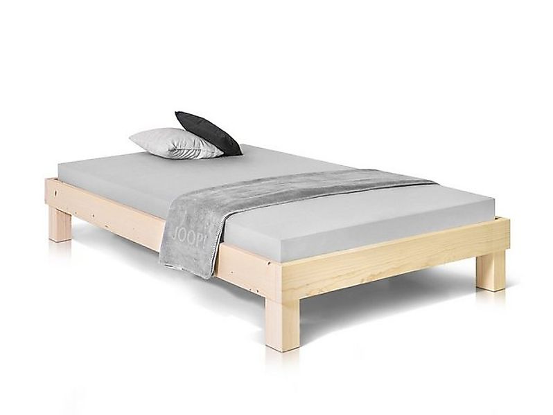 Moebel-Eins Massivholzbett, PUMBA Massivholzbett ohne Kopfteil, Material Ma günstig online kaufen