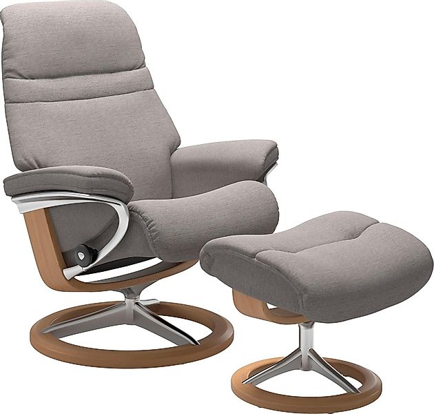 Stressless Relaxsessel "Sunrise", mit Signature Base, Größe M, Gestell Eich günstig online kaufen