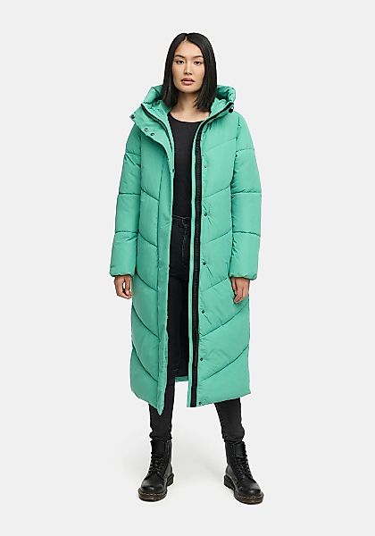 Marikoo Winterjacke "Ranja", extra langer Damen Winter Steppmantel günstig online kaufen