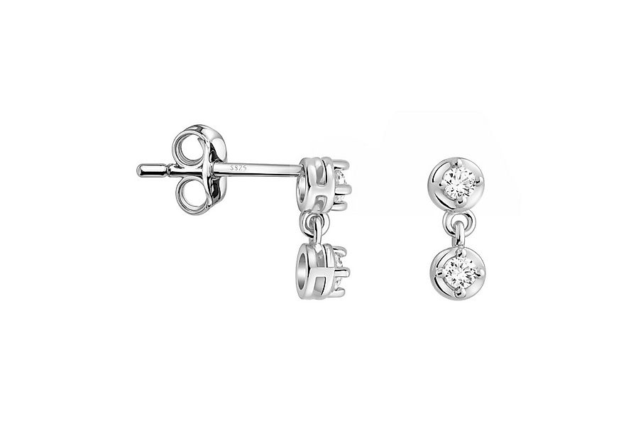 Sofia Milani Paar Ohrstecker Zirkonia, 925 Silber Damen Schmuck - E1550 günstig online kaufen