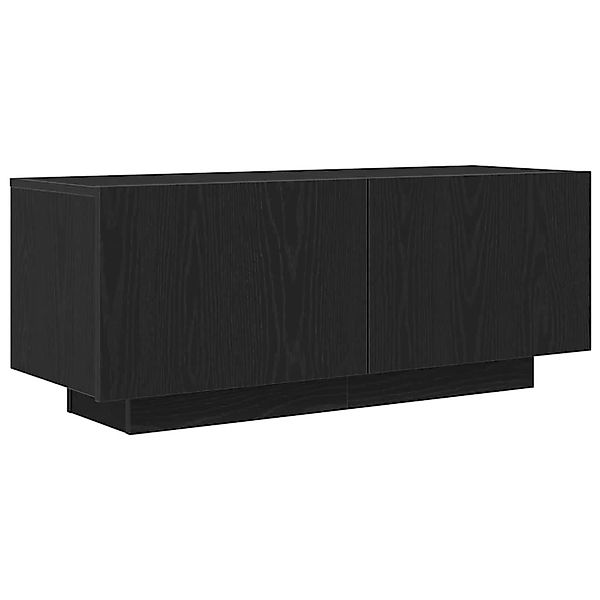 vidaXL TV-Schrank Schwarz Eichen-Optik 100 x 35 x 40 cm Holzwerkstoff 33330 günstig online kaufen