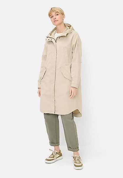 camel active Kurzmantel Mantel mit verstellbarer Kapuze Langarm Kapuze günstig online kaufen