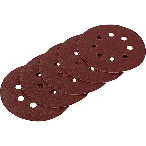 LUX Schleifauflagen für Exzenterschleifer 5 Stück Ø 125 mm K40 günstig online kaufen