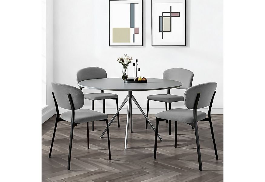 CHITA Polsterstuhl (Set, 4 St), 4-Fuß-Stuhl, Esszimmerstuhl, Verstellbare F günstig online kaufen