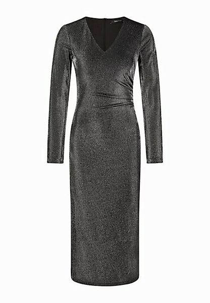 MARC AUREL Druckkleid Kleid aus Lurex-Jersey gun metal varied günstig online kaufen