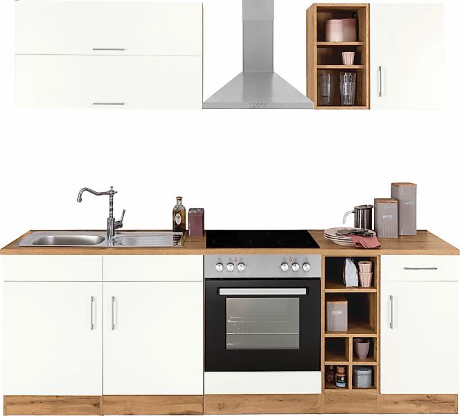 KOCHSTATION Küchenzeile "KS-Colmar", ohne E-Geräte, Breite 240 cm günstig online kaufen
