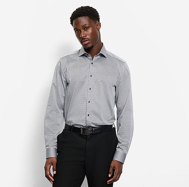 OLYMP Langarmhemd Level Five body fit, Businesshemd, Minimalprint, Royal-Ke günstig online kaufen