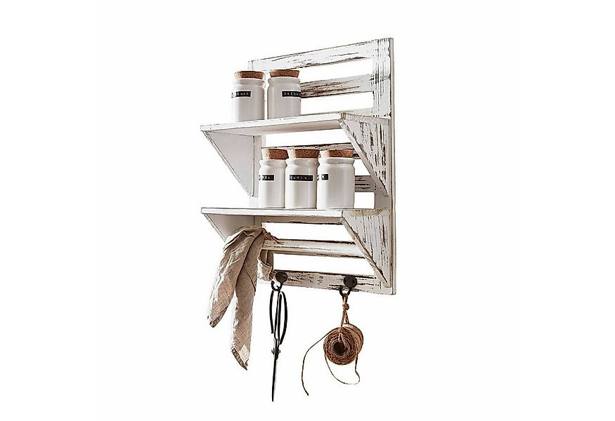 Mirabeau Wandregal Wandregal Valeriana antikweiß günstig online kaufen