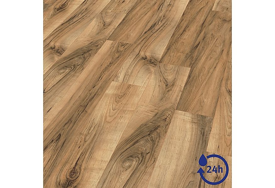 EGGER Laminat NatureSense Aqua EL1071 Perganti Nussbaum braun, (8mm, 1,995m günstig online kaufen