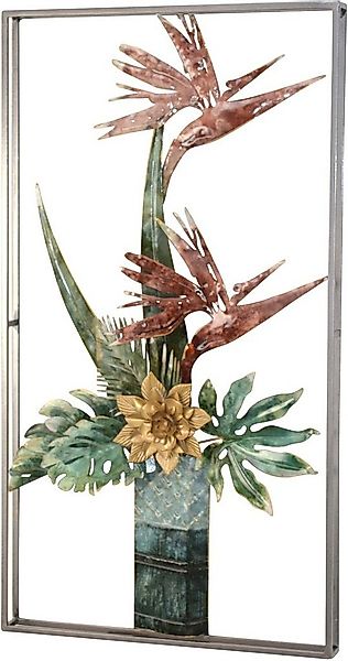 HOFMANN LIVING AND MORE Wanddekoobjekt Wanddekoration (1 St), aus Metall, P günstig online kaufen