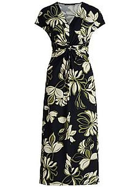 Jersey-Kleid V-Ausschnitt Betty Barclay blau günstig online kaufen