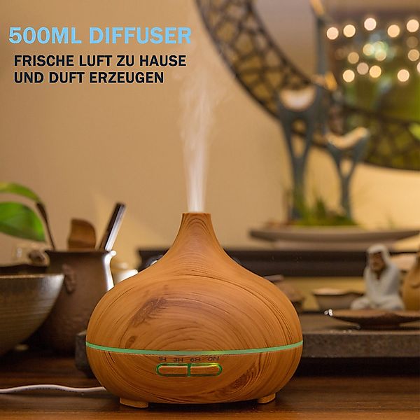 BRAIDOL Luftbefeuchter Diffuser Ultraschall Aroma Diffusor günstig online kaufen