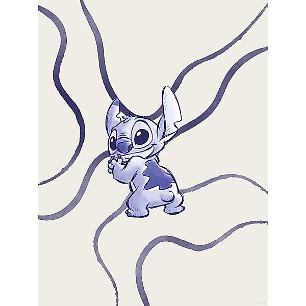 Komar Wandbild Disney Lilo and Stitch Brave and Wild 30 cm x 40 cm günstig online kaufen