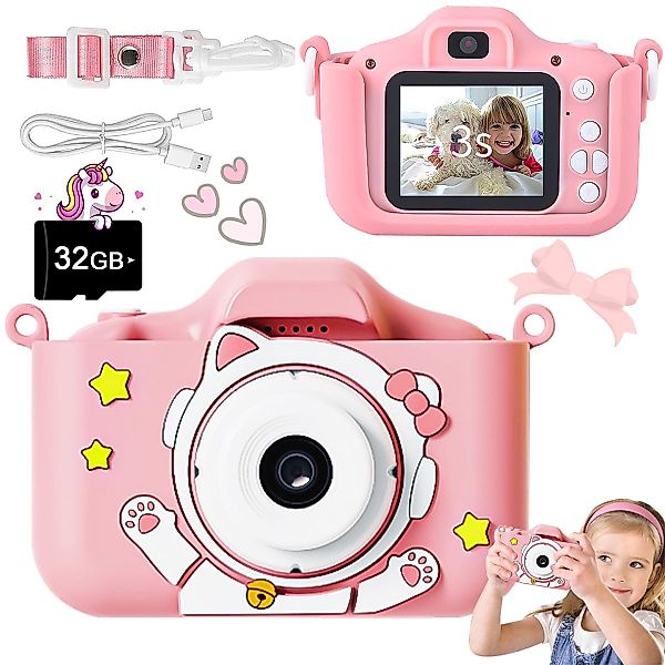 ZEUOPQ Spielzeug-Kamera HD 1080P Digitalkamera wiederaufladbare günstig online kaufen