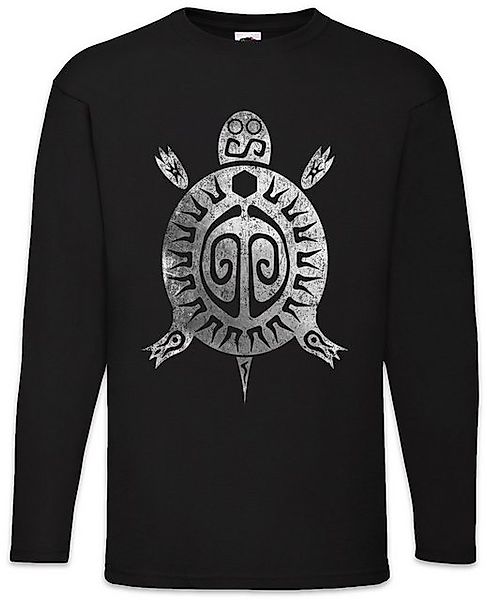 Urban Backwoods Langarmshirt Aztec Turtle Langarm T-Shirt Aztec Indianer In günstig online kaufen