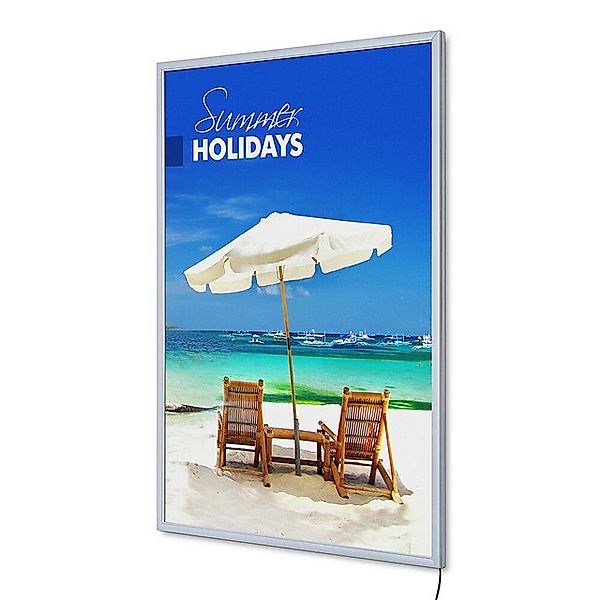 Showdown Displays Hängevitrine Showdown Displays LED-Leuchtrahmen Economy 7 günstig online kaufen