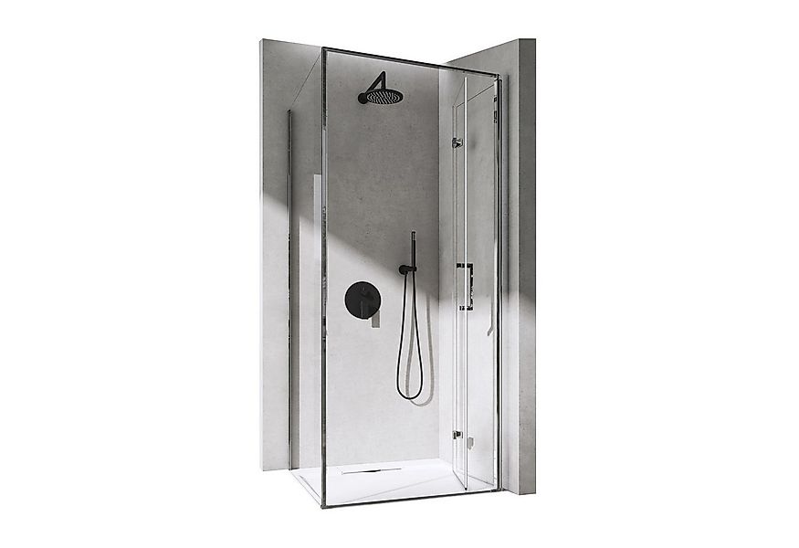 doporro Eckdusche Eck-Duschkabine Eckdusche ESG-Sicherheitsglas Nano-Beschi günstig online kaufen