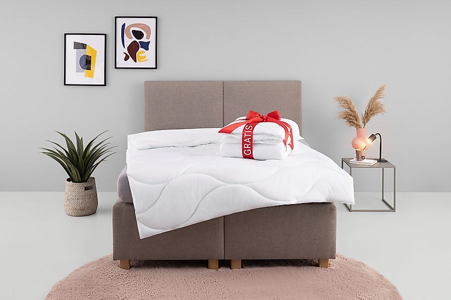 my home Microfaserbettdecke »Caelan, kaufe eine Decke - erhalte die Leichtb günstig online kaufen