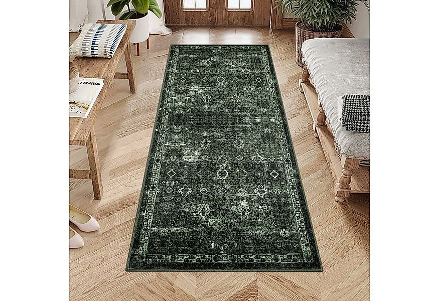 GarveeMore Teppich Wohnzimmer Vintage Waschbarer Teppiche für Schlafzimmer günstig online kaufen