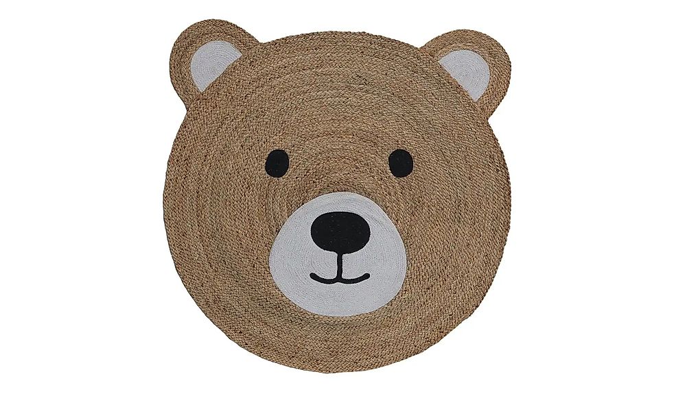 KJUT Flechtteppich  Kids-Teppich ¦ Jute,Baumwolle Ø: 120 Teppiche > Kindert günstig online kaufen