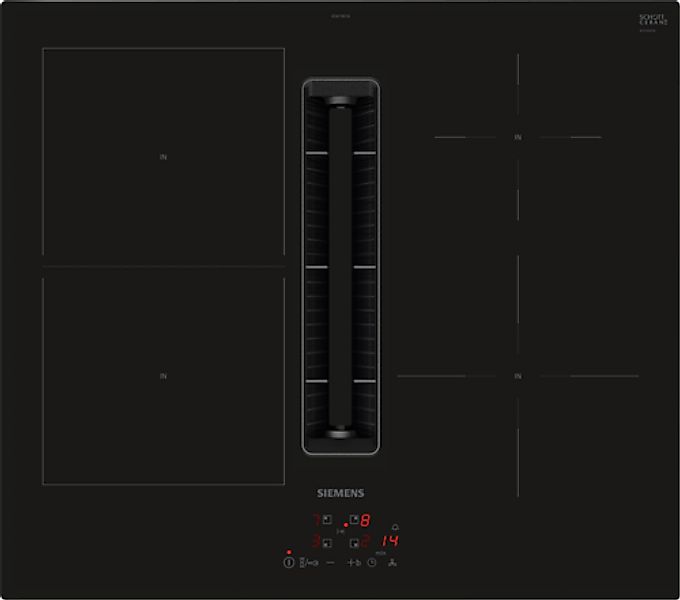 SIEMENS Kochfeld mit Dunstabzug »ED611BS16E« Integr. Abzug & Kombi-Induktio günstig online kaufen