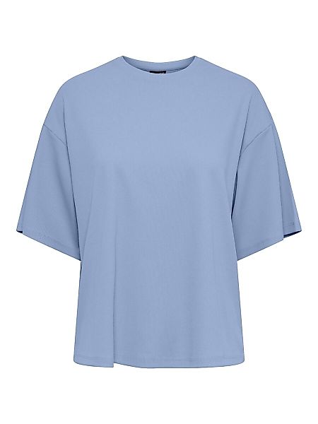 PIECES Pcapusa T-shirt Damen Blau günstig online kaufen