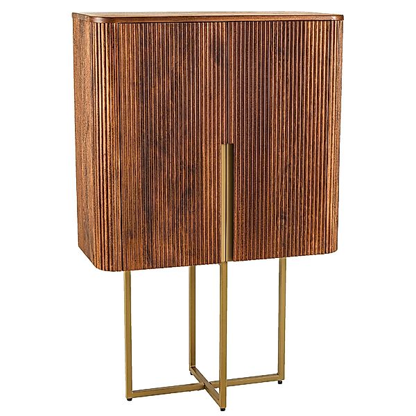 riess-ambiente Highboard GATSBY 125cm braun / günstig online kaufen