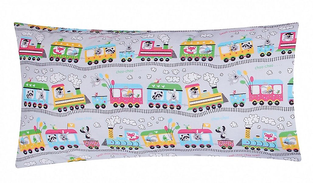 Heubergshop Kissenbezug, (1 Stück), 40x80cm - Zug Tiere Lokomotive Baumwoll günstig online kaufen