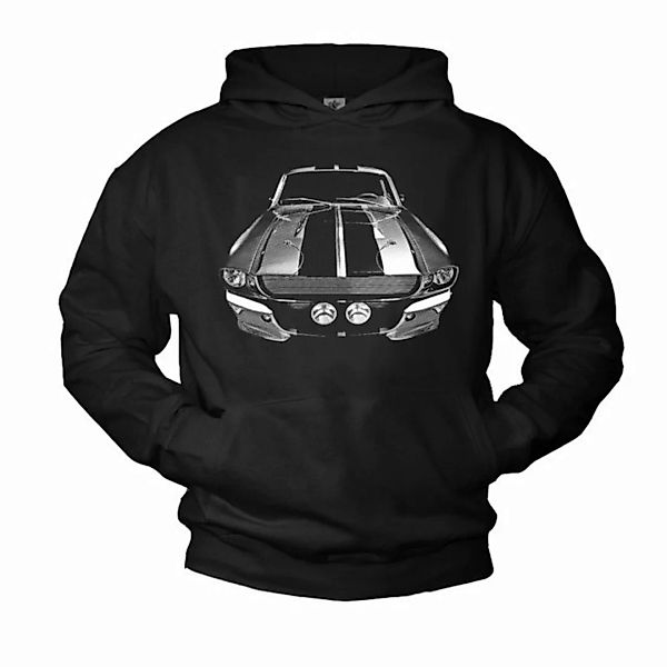 MAKAYA Kapuzenpullover Herren Vintage Auto Motiv US Muscle Car Sweater Kapu günstig online kaufen