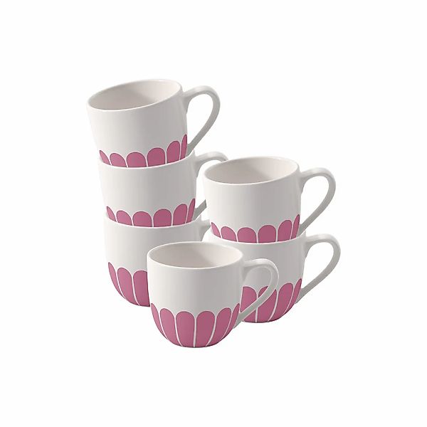 Villeroy & Boch Espressotasse "Espressotassen Fleur Couleur 70 ml 6er Set" günstig online kaufen